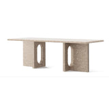 Androgyne Lounge Table, Kunis breccia sand