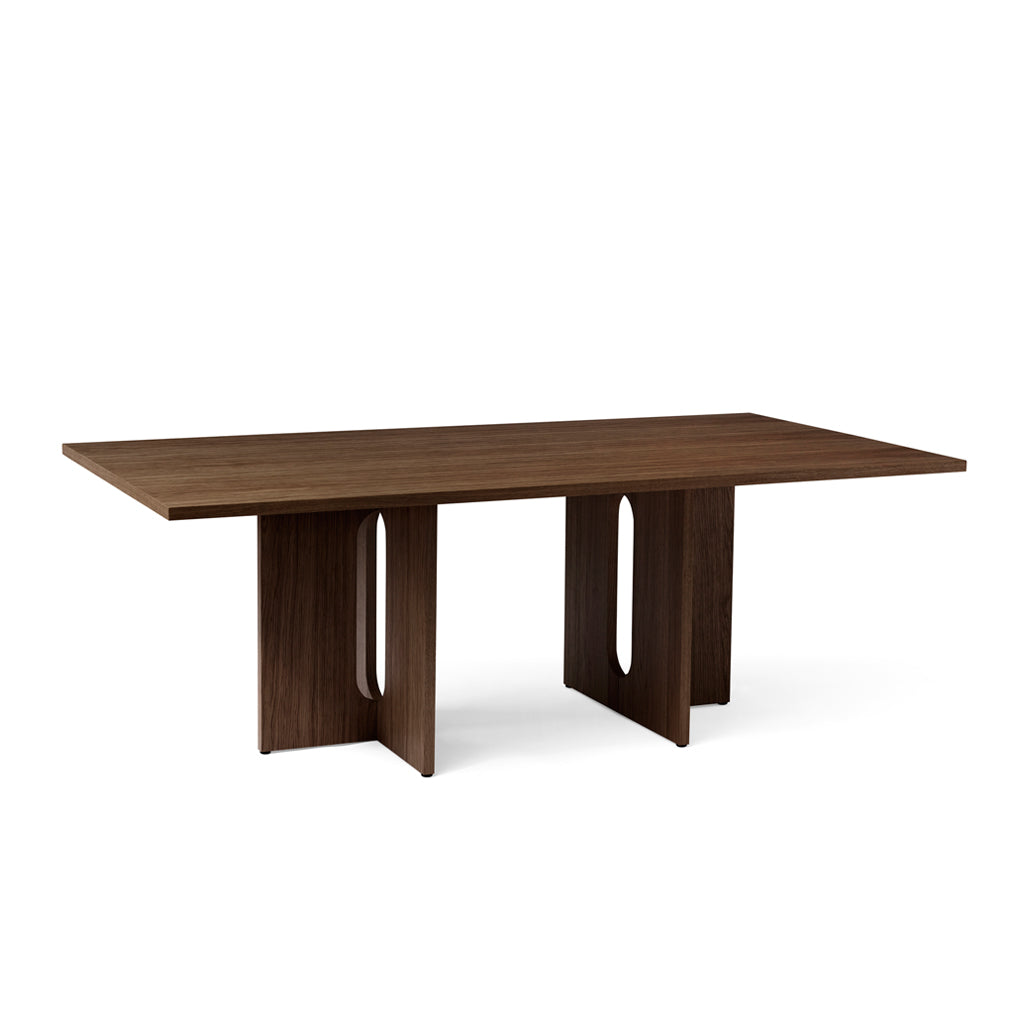 Androgyne Dining Table Rectangular 210, Dark stained oak