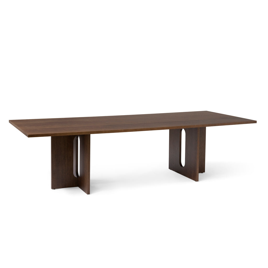 Androgyne Dining Table Rectangular 280, Dark stained oak