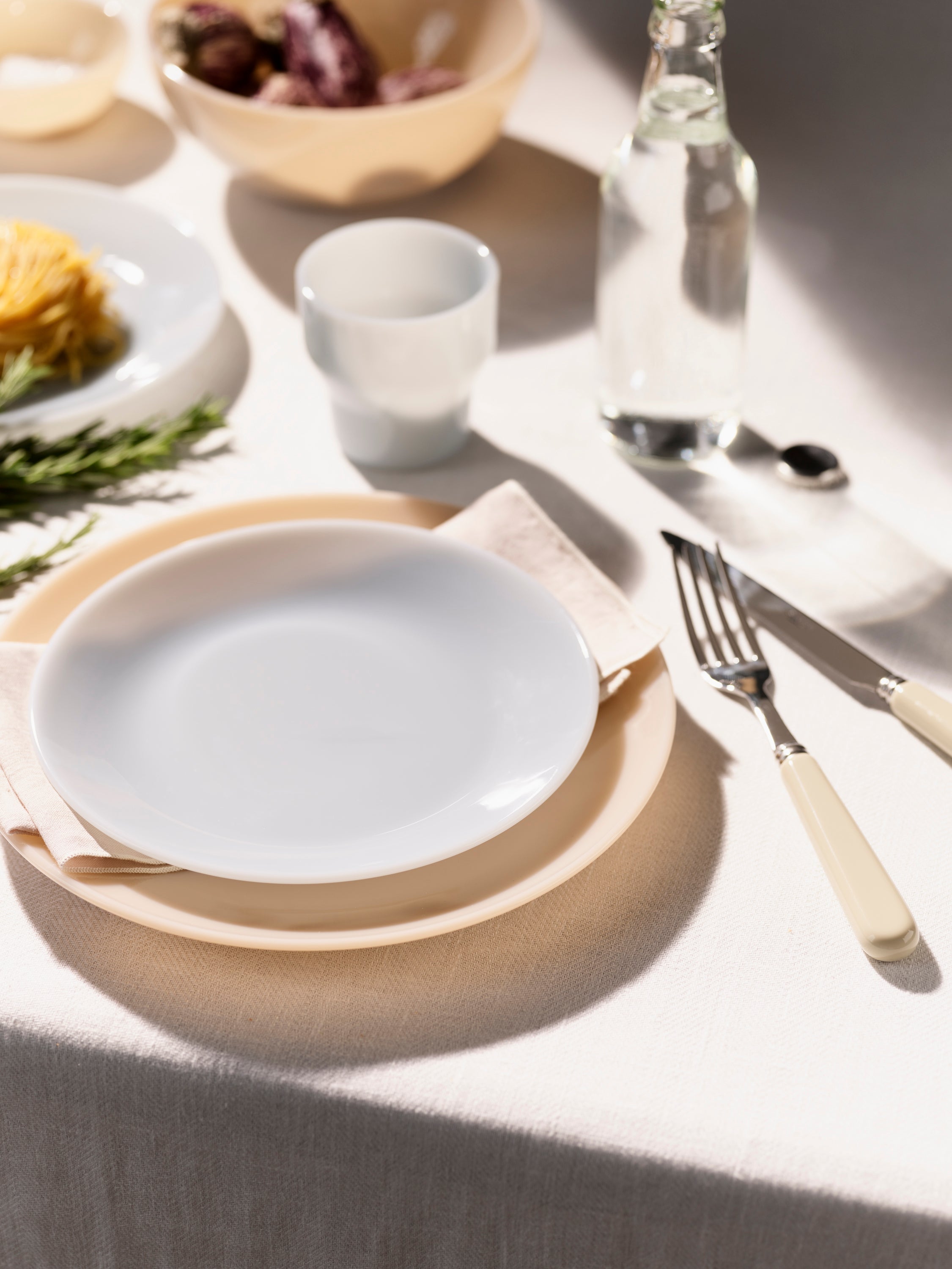 MILK Plate Ø25 - Peach