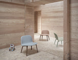 Visu Lounge Chair Wood Base
