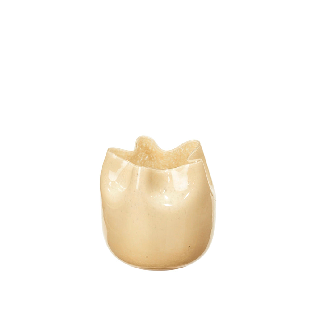 Esther Vase H20 - Anise Flower Yellow