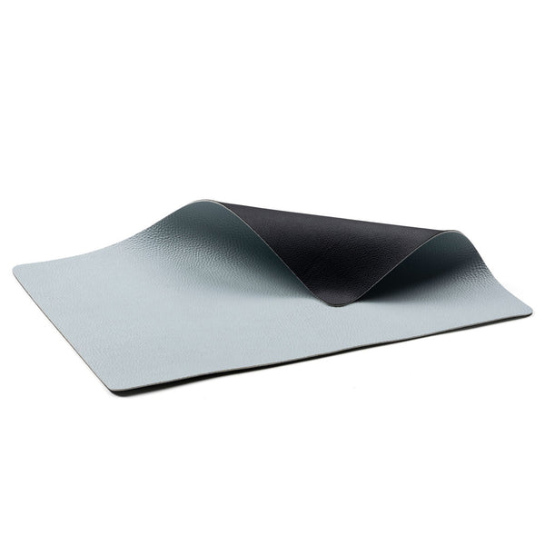 Bitz Set of 4 Reversible Placemats Black/Light Blue (set of 4)