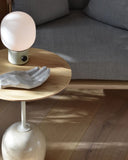 JWDA Table Lamp, Portable - Alabaster white