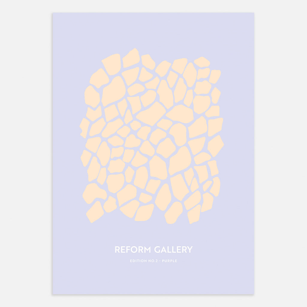 Reform Gallery Purple Poster