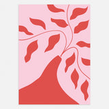 Red Wildflowers Poster
