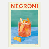 Poster Negroni Drink 