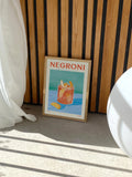 Negroni Drink Poster