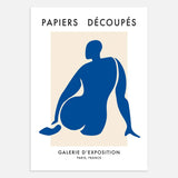Papiers Découpés Woman Poster