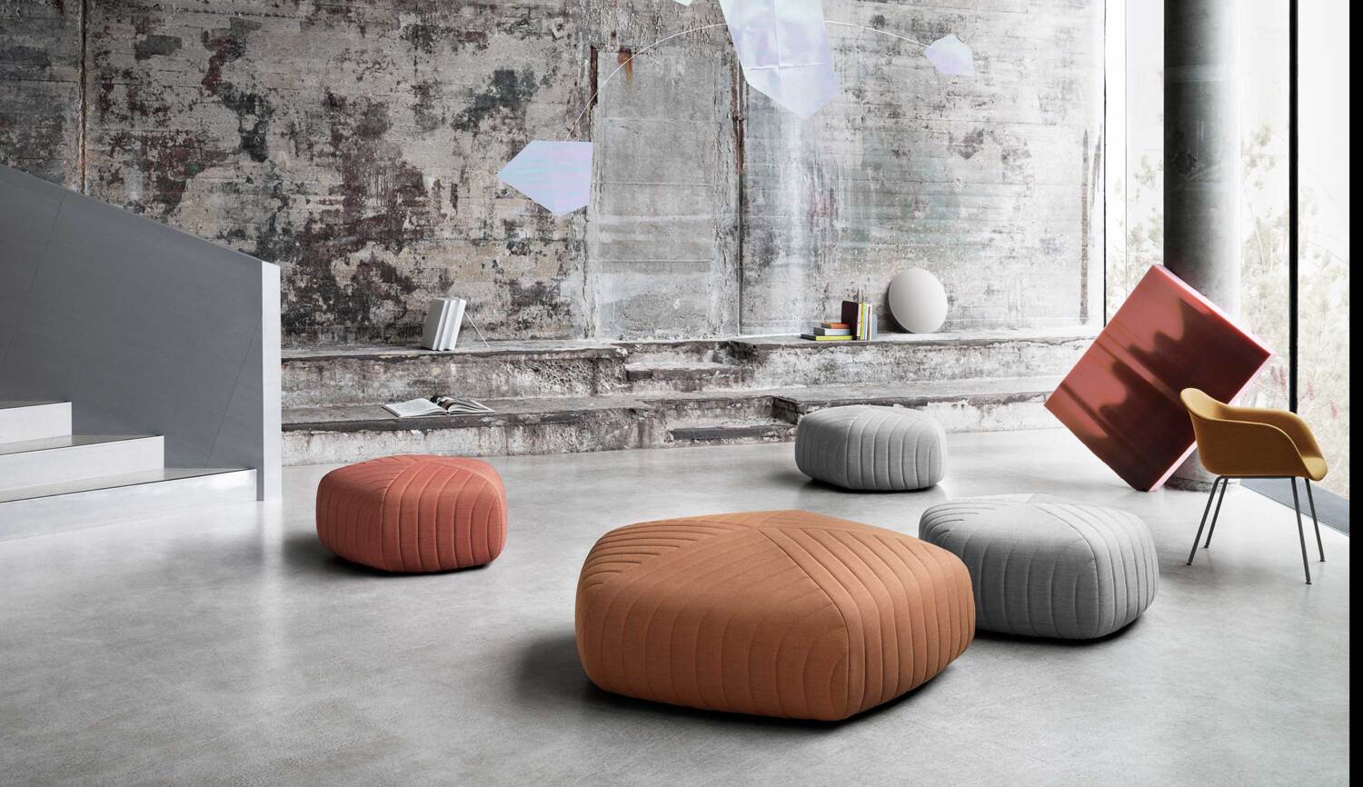 Five Pouf Large