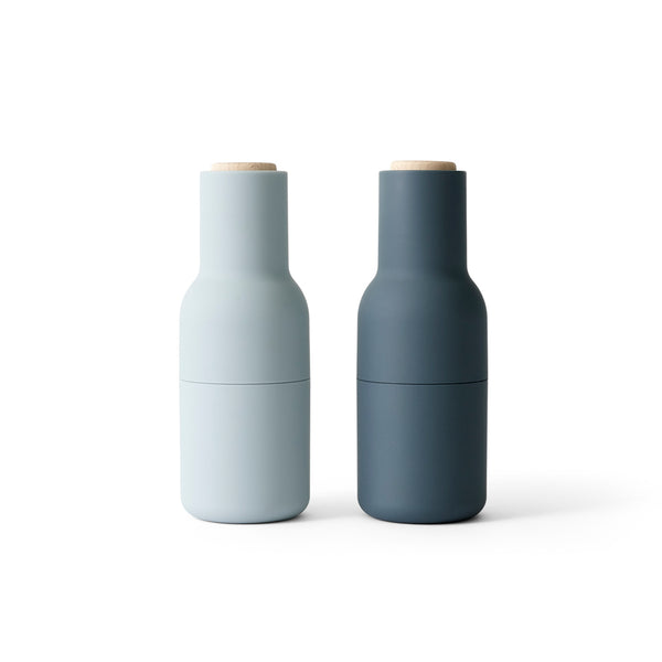 Bottle Grinder, 2-Piece - Blues with beech lid