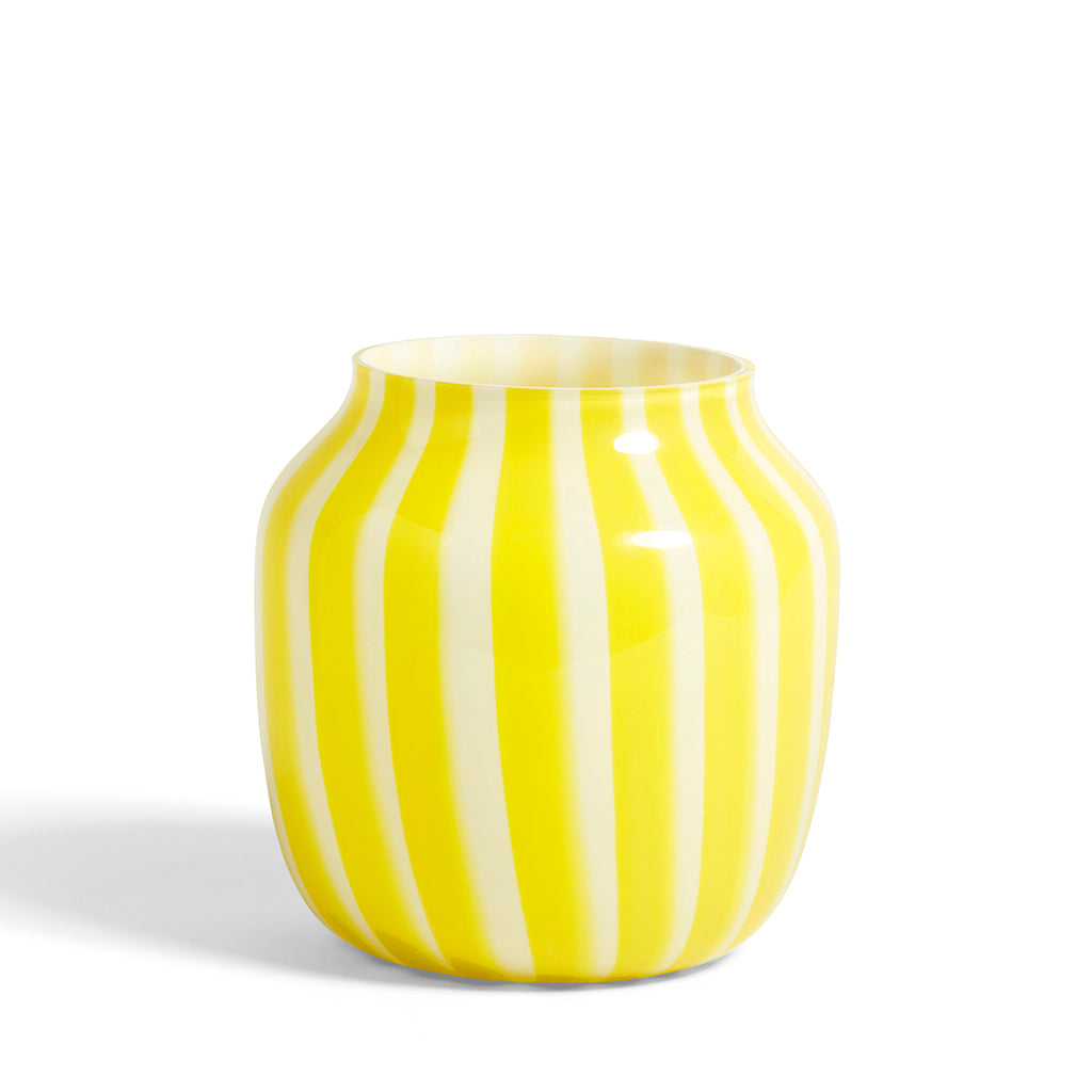 Juice Vase - Wide yellow