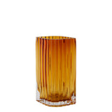 Folium Vase H20 - Amber