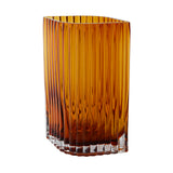Folium Vase H25 - Amber