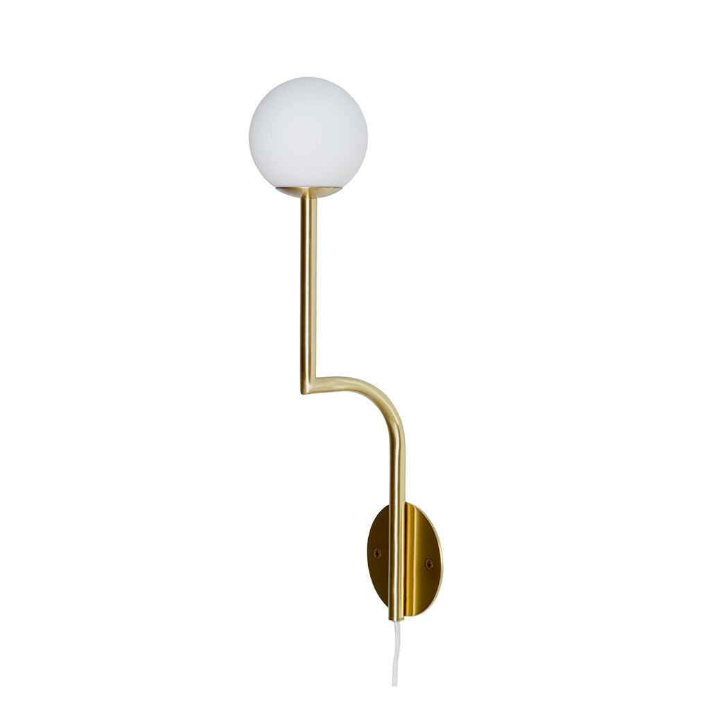 Mobil 46 Wall - Brushed Brass