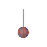 Ornament Deko Sphere L Cotton - Caramel Brown
