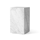 Plinth Tall - White marble carrara