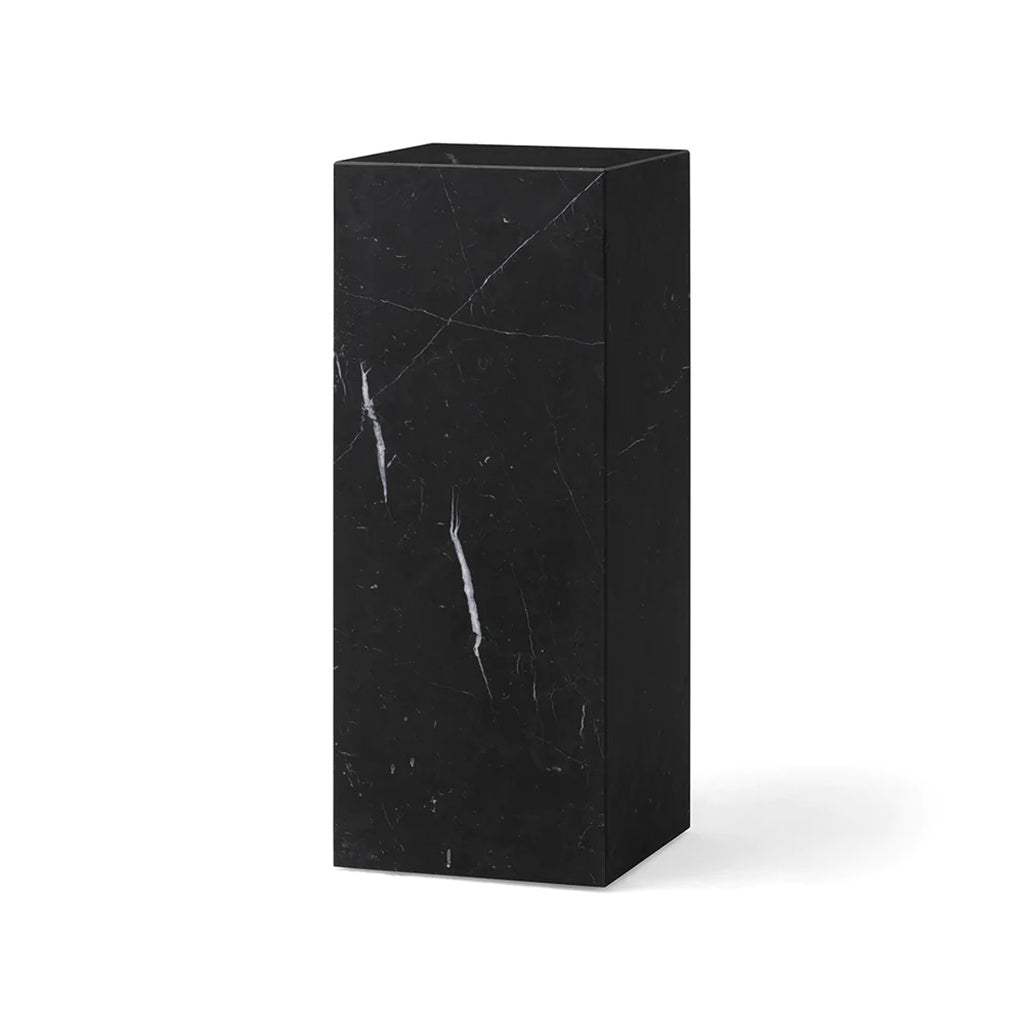 Plinth Pedestal - Nero Marquina Marble