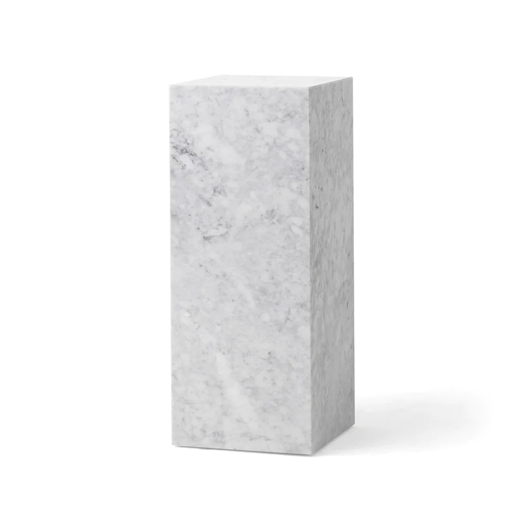 Plinth Pedestal - Carrara Marble