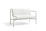 Palissade Dining Bench with Armrests - Sky Grey