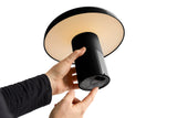 Pao Portable Table Lamp - Soft black