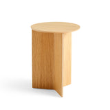 Slit Table Wood High - Oak