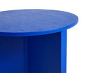 Slit Table Wood High - Vivid blue