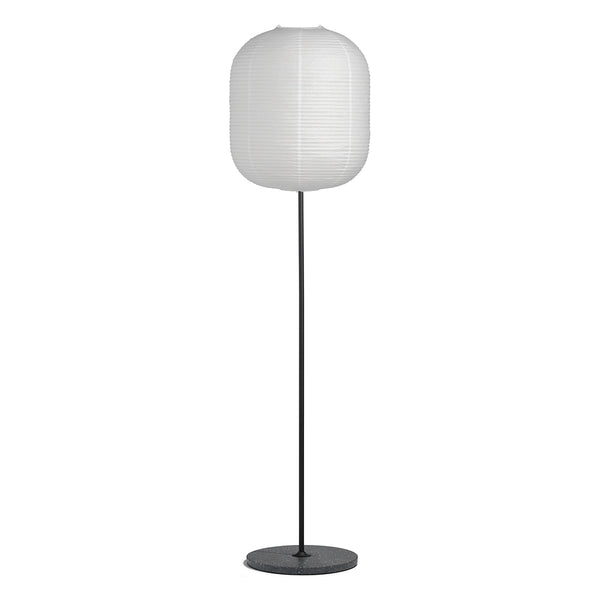 Common Paper Shade Oblong, Soft black Terrazzo floor base