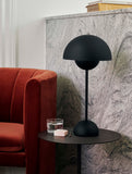 Lato Side Table LN9 Oval - Warm Black & Emperador Marble