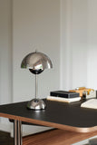 Flowerpot Portable table lamp VP9 - Chrome