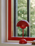 Flowerpot Portable Table Lamp VP9 - Vermilion Red