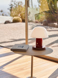 Setago Portable table lamp JH27 - Maroon & Grape