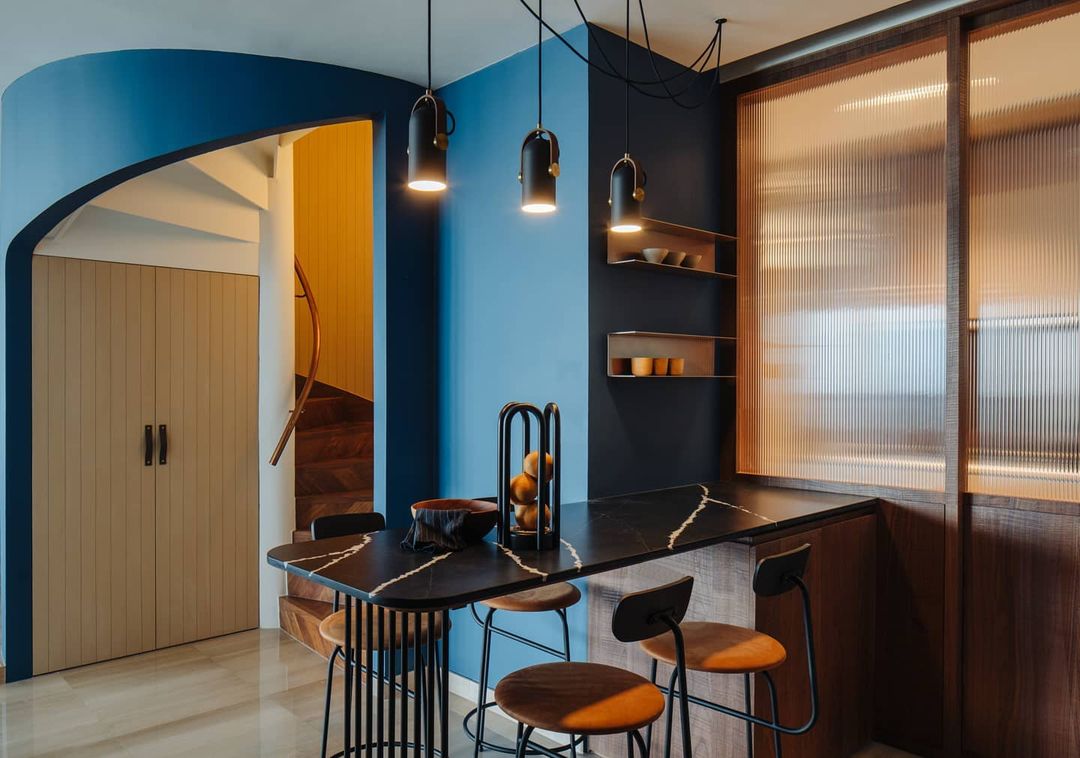 Afteroom Bar / Counter Chair - Dunes Cognac