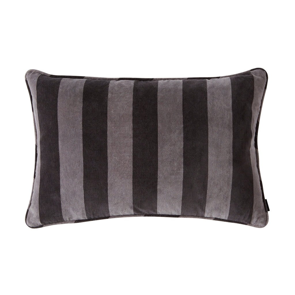 Confect Velvet Cushion - Anthracite / Dark Grey