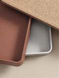 Arrange Desktop Series - Desktop Tray 12 cm - Copper Brown