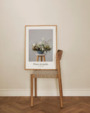 Betty TK1 Stackable chair - Oak w. natural linen
