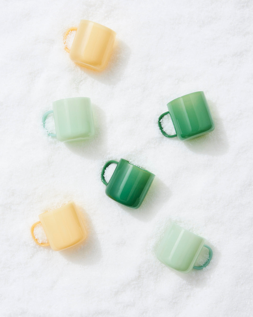 Cană Borosilicate Set de 2 - Jade Green