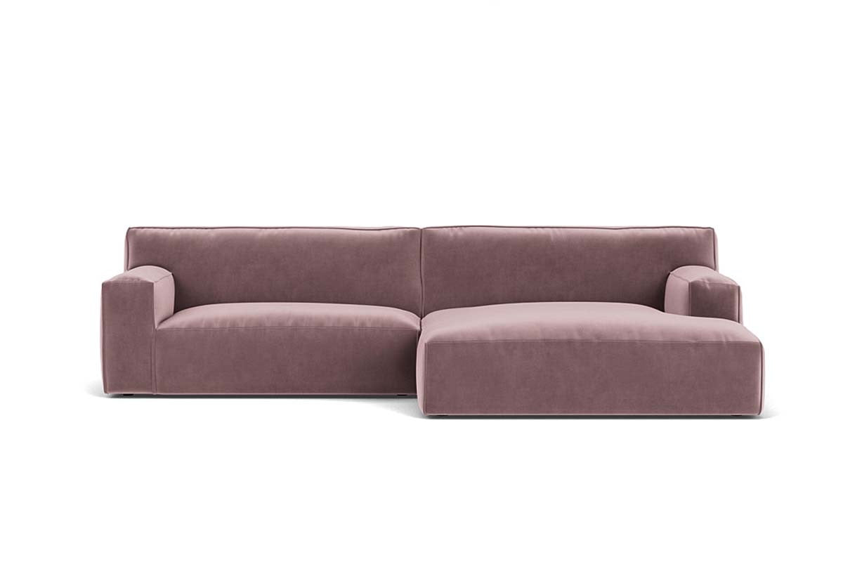 Clay Corner Sofa with Large Longchair - Right