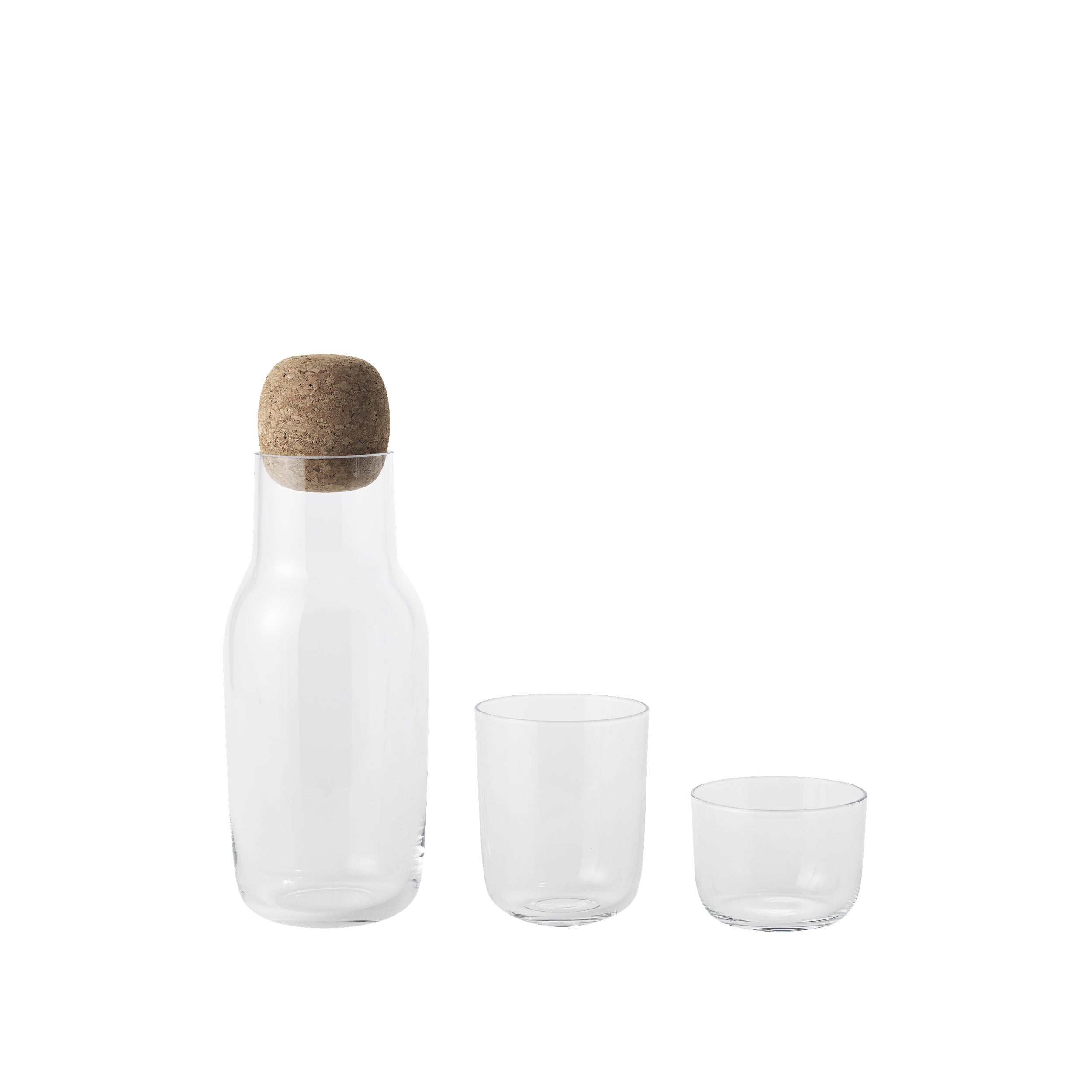 Pahare Corky Set of 4 - Înalte - Transparent