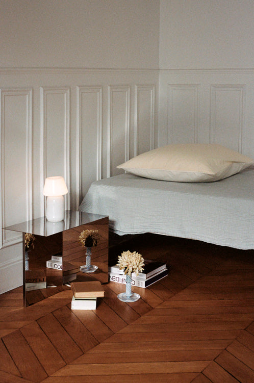 Apollo Portable Lamp - White opal glass
