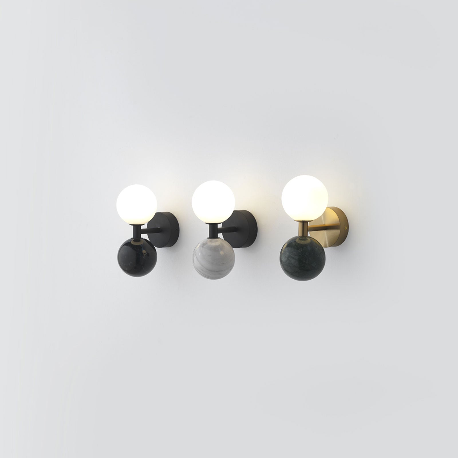 Dalt Aplique - Old Gold / Green Marble