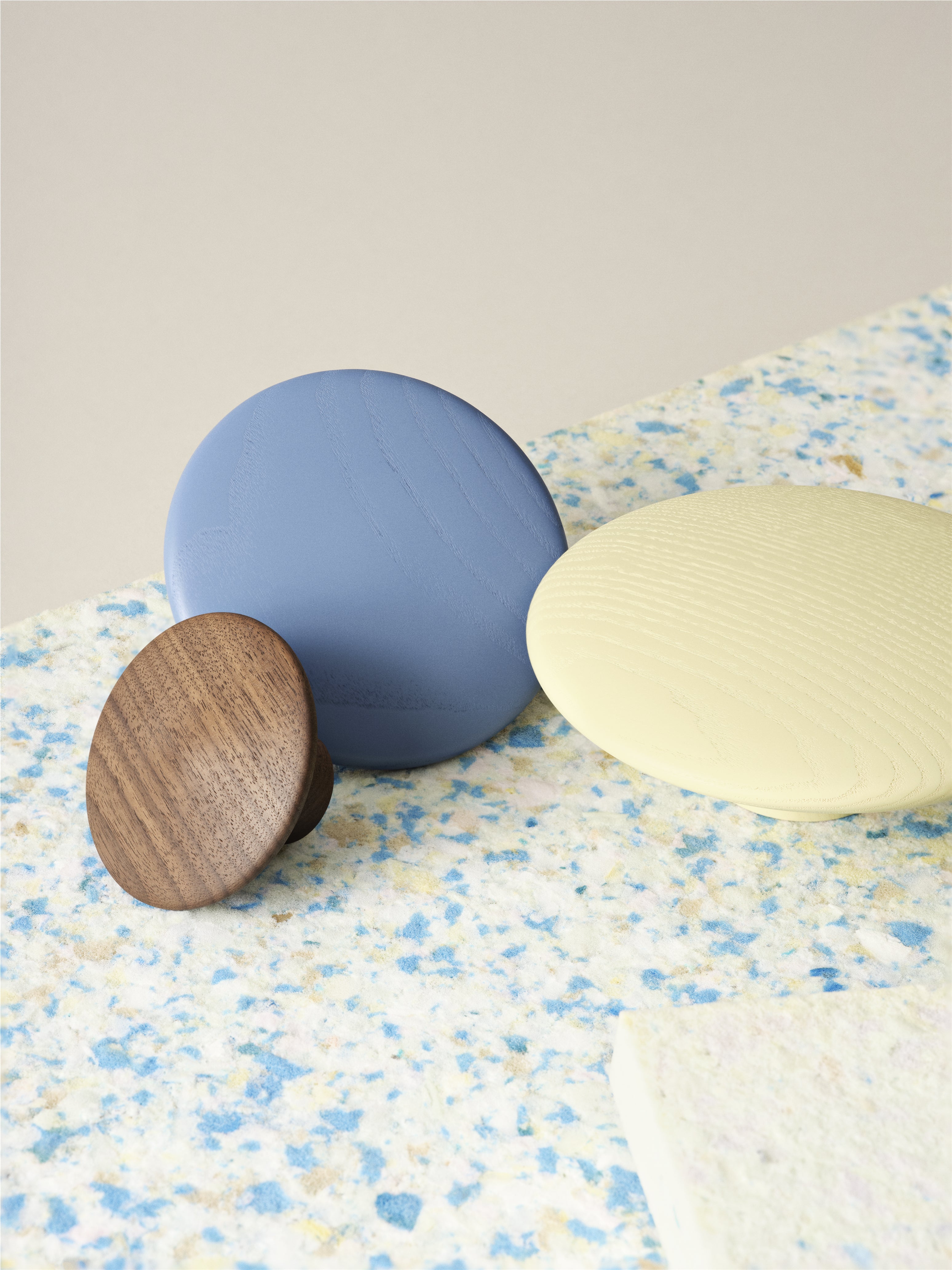 Dots Wood - Bej verzui