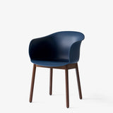 Elefy Chair JH30 - Midnight Blue & Walnut
