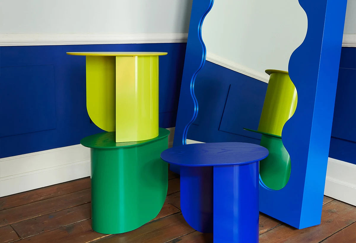 Plateau Side Table - Neon Lime
