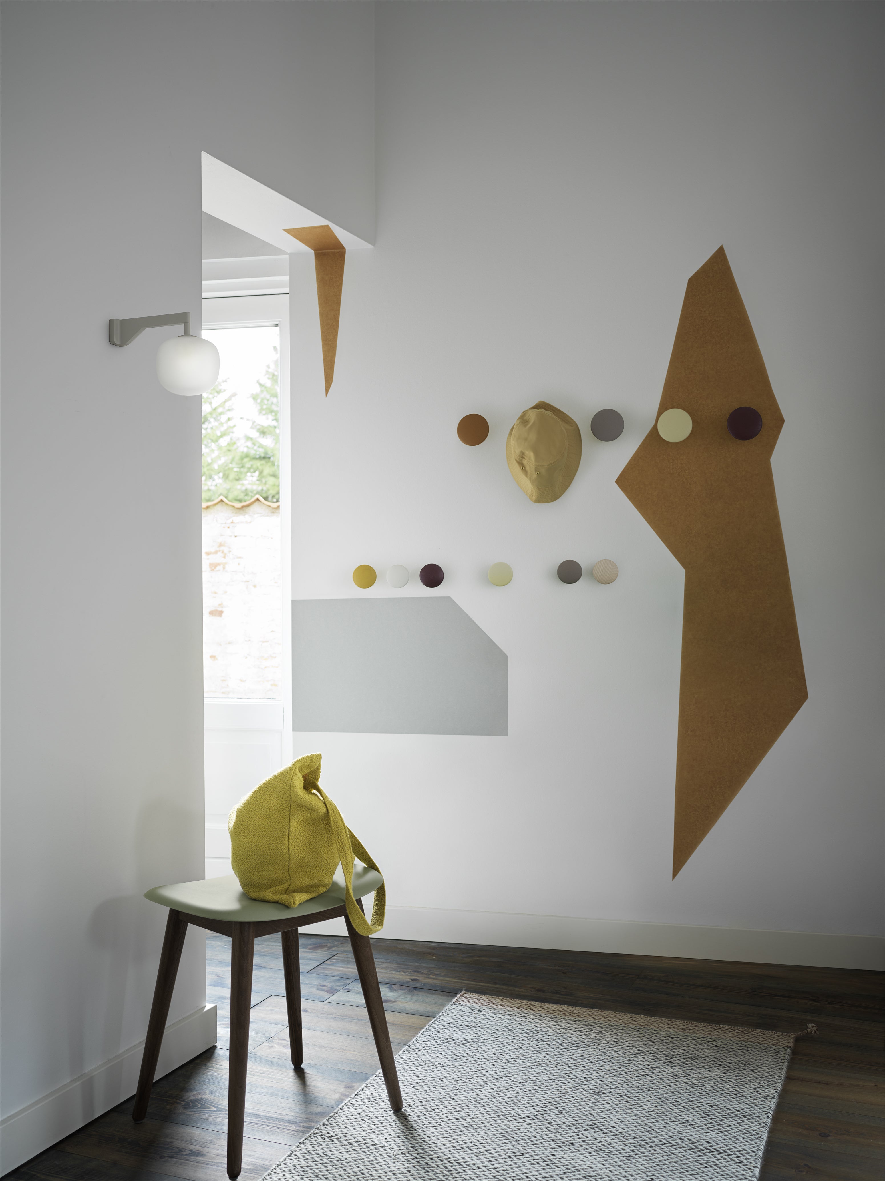 Dots Wood - Bej verzui