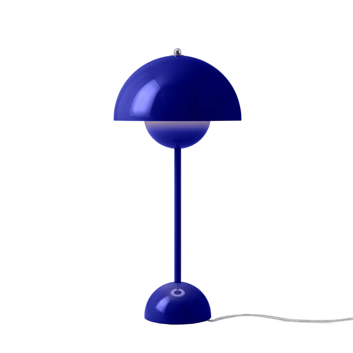Flowerpot table lamp VP3 - Cobalt Blue