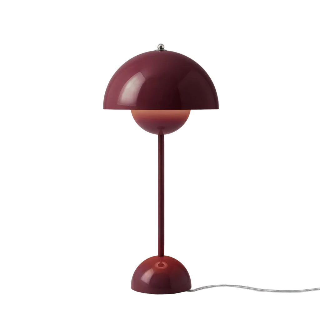 Flowerpot table lamp VP3 - Dark Plum