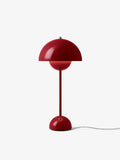 Flowerpot table lamp VP3 - Vermilion Red