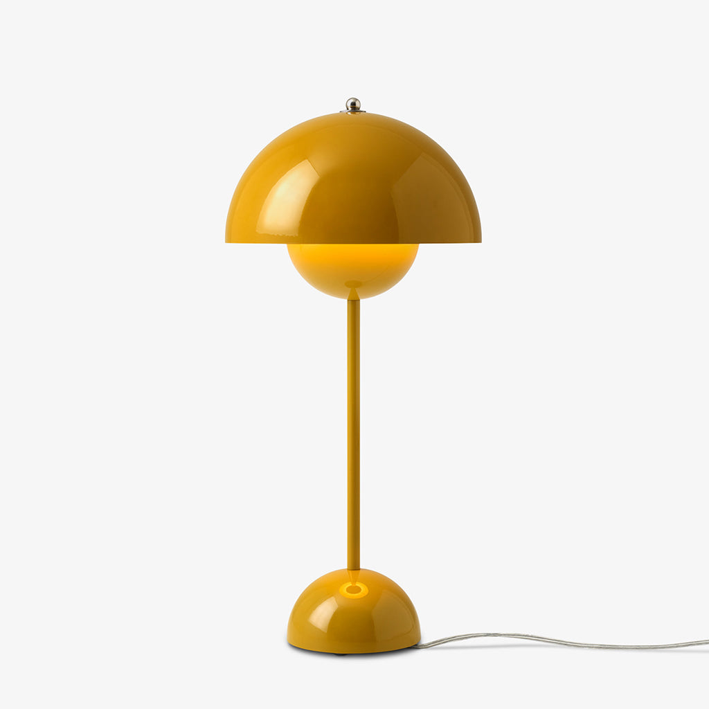 Flowerpot table lamp VP3 - Mustard