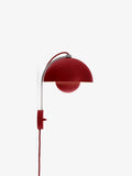 Flowerpot VP8 Wall Lamp - Vermillion Red